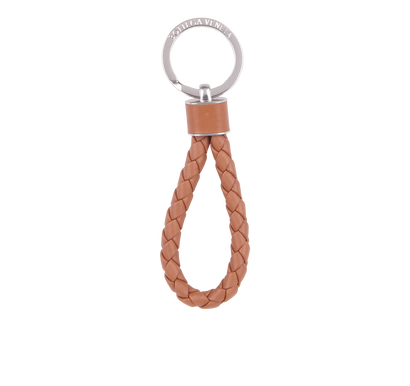 Bottega Veneta Intreccio Key Holder, front view